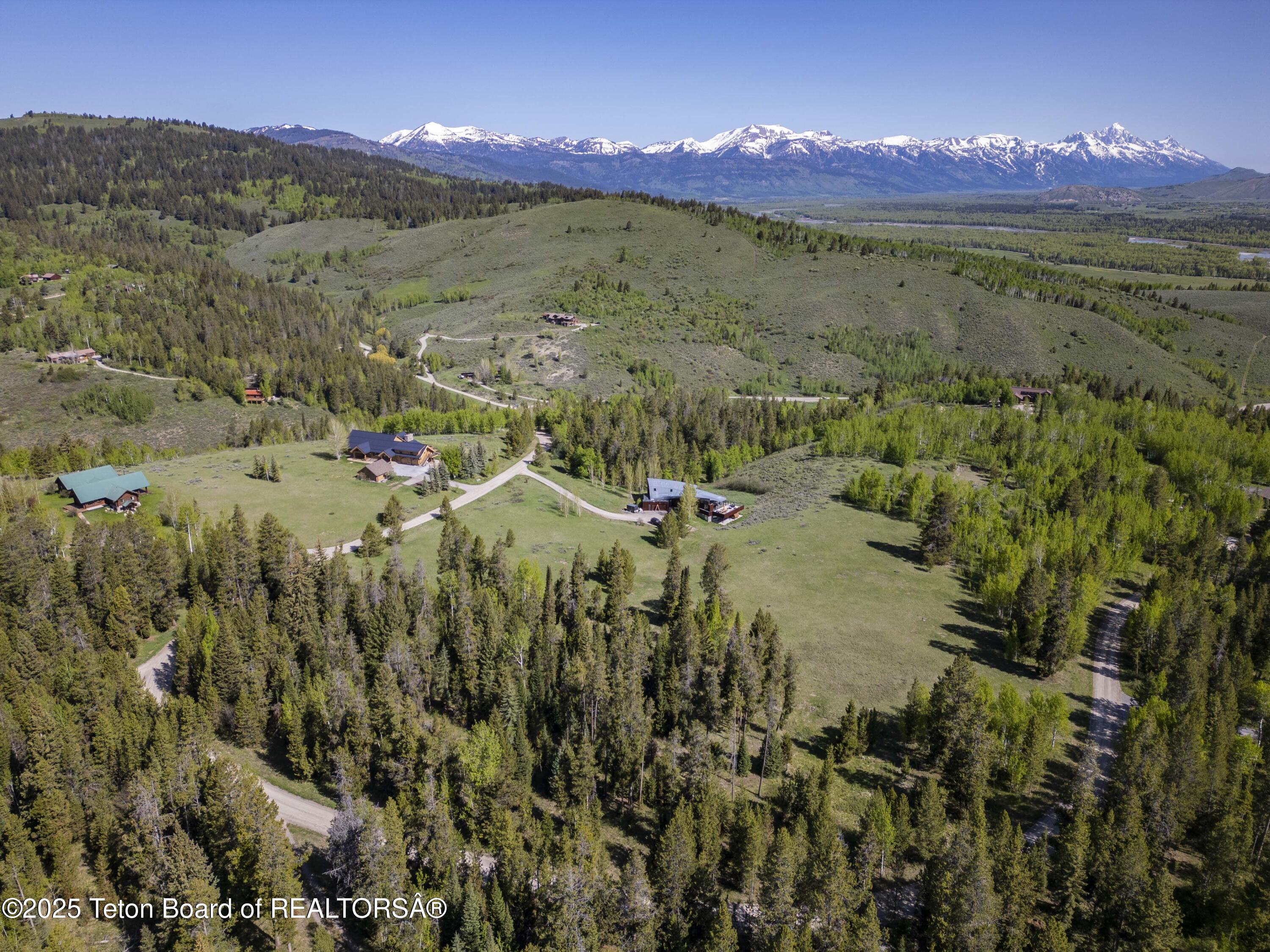 3675 West Highland Trail Wilson, WY 83014 - Photo 13 of 18 Drone View North