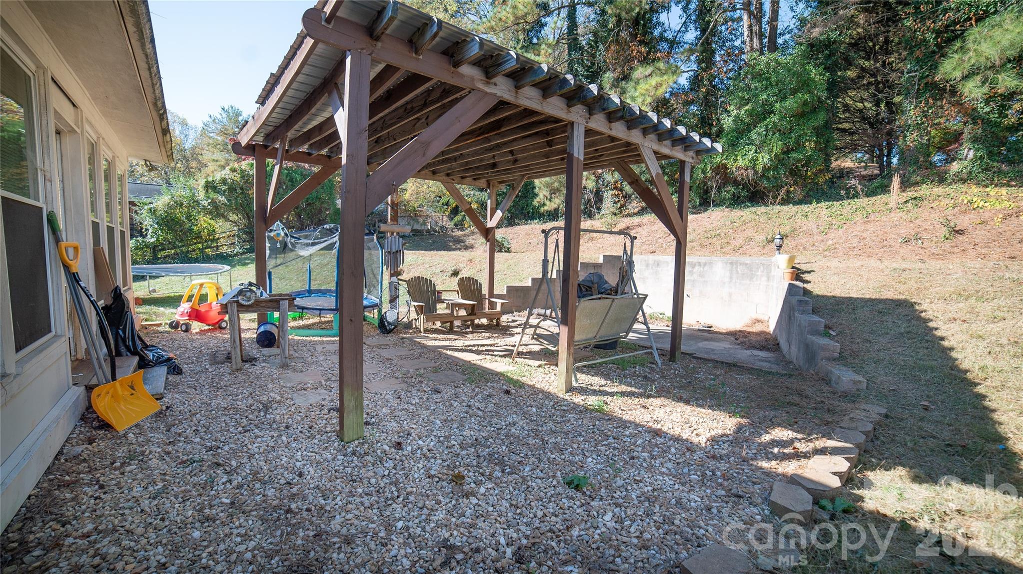 324 Golf Course Road Morganton, NC 28655 - Photo 19 of 21 a view of outdoor space with deck