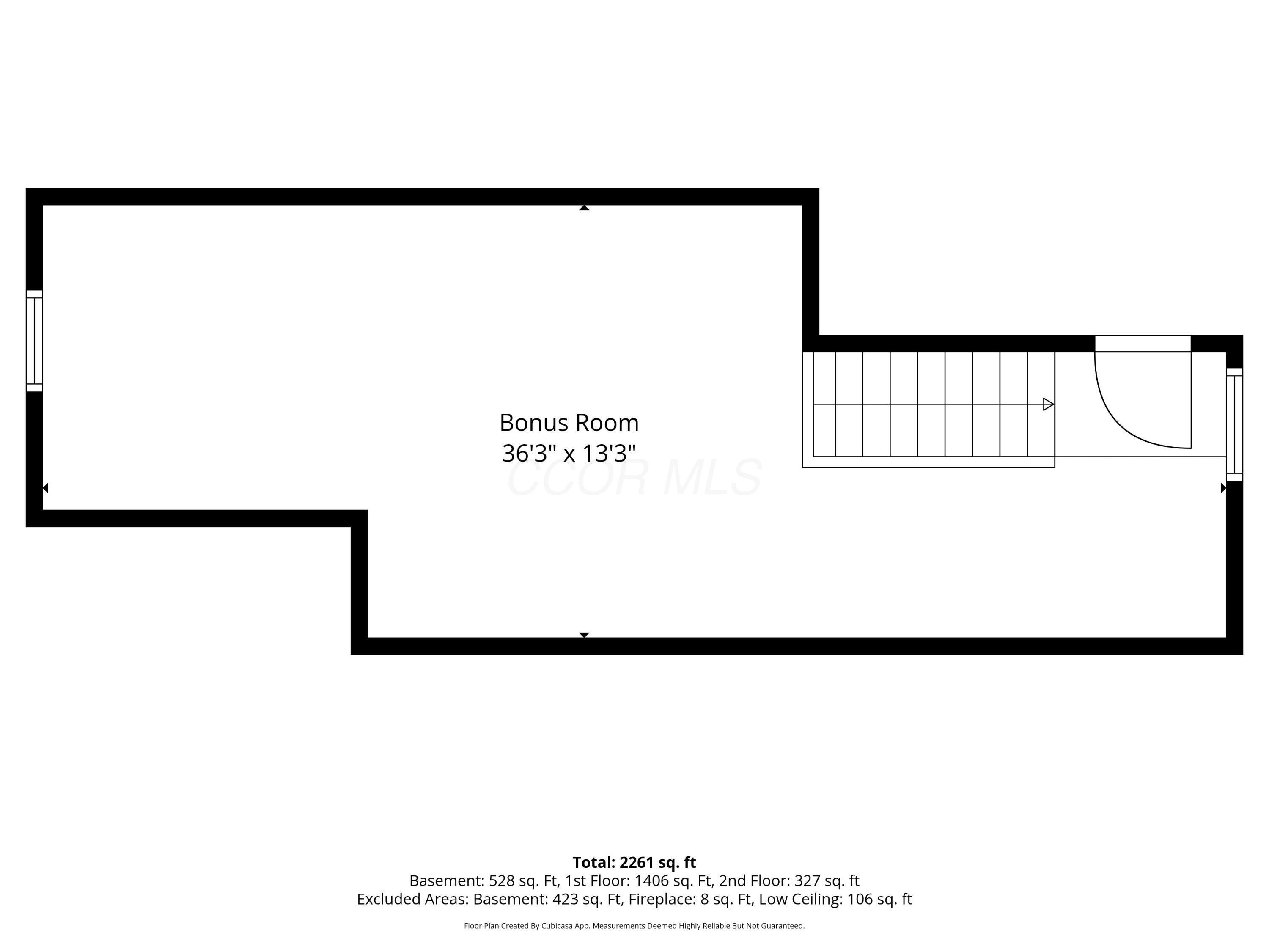 558 Acton Road Columbus, OH 43214 - Photo 59 of 59 BASEMENT FLOOR PLAN