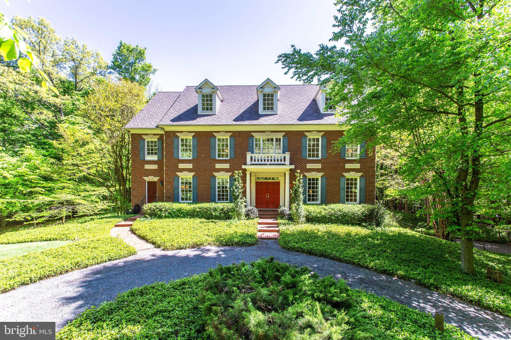 147 Yarnick Road Great Falls, VA 22066 - Photo 1 of 41 All Brick Custom Built Colonial
