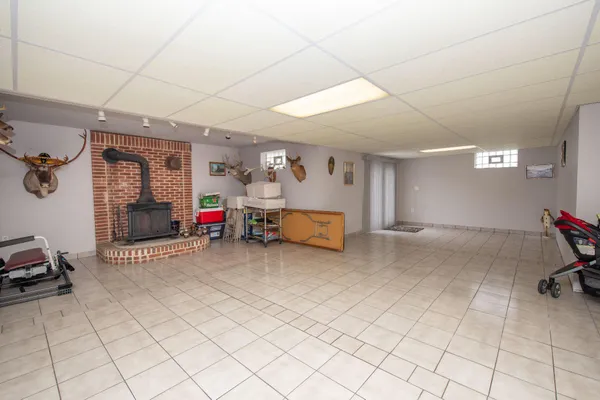 a view of a house with a garden