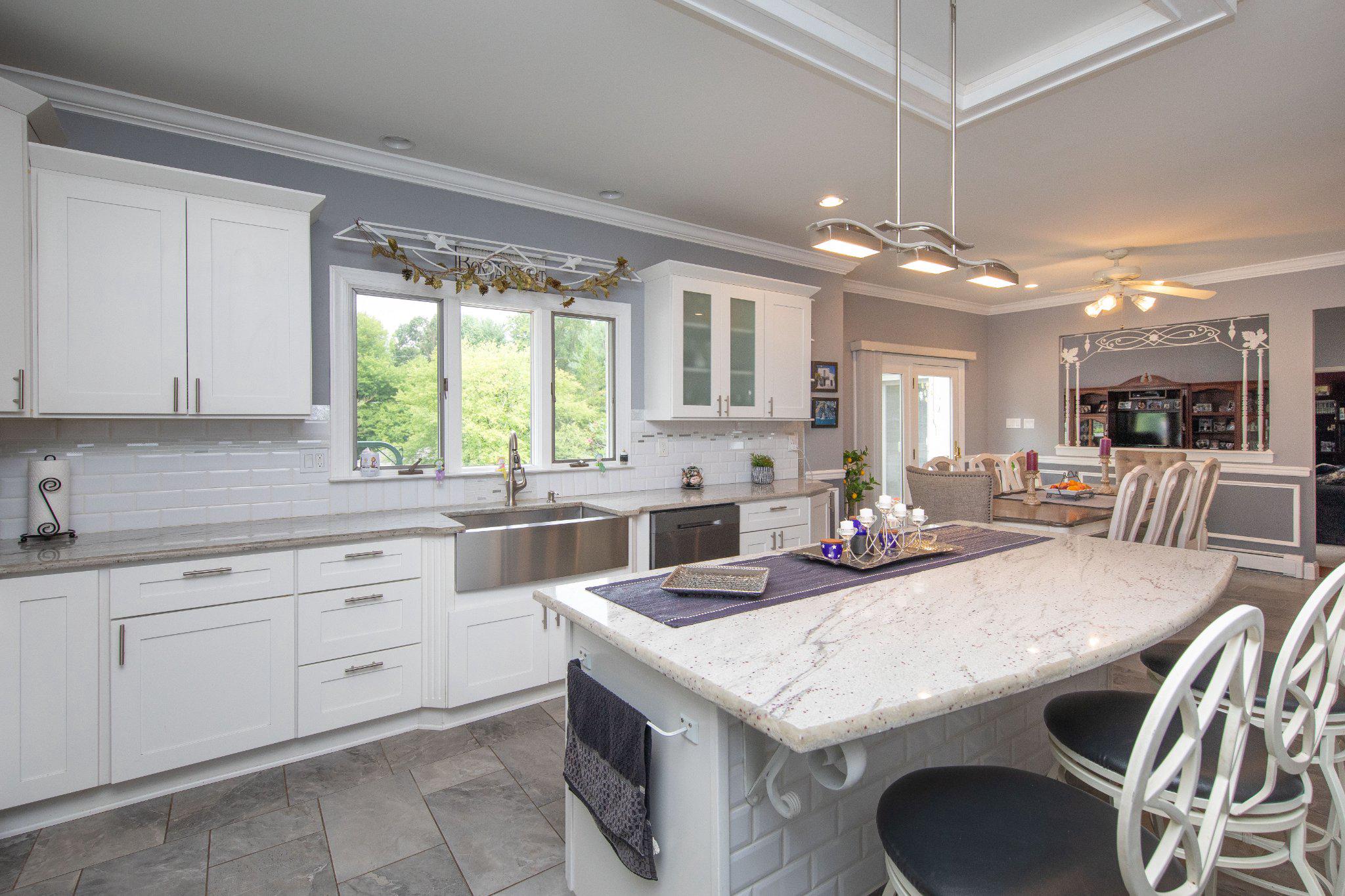 1830 Buck Road Feasterville-Trevose, PA 19053 - Photo 8 of 48 a kitchen with a stove a sink and a refrigerator