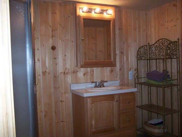 3568 East 28th Road Seneca, IL 61360 - Photo 15 of 19 a bathroom with a sink and mirror