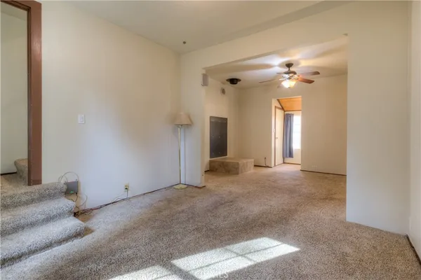 a view of a small space