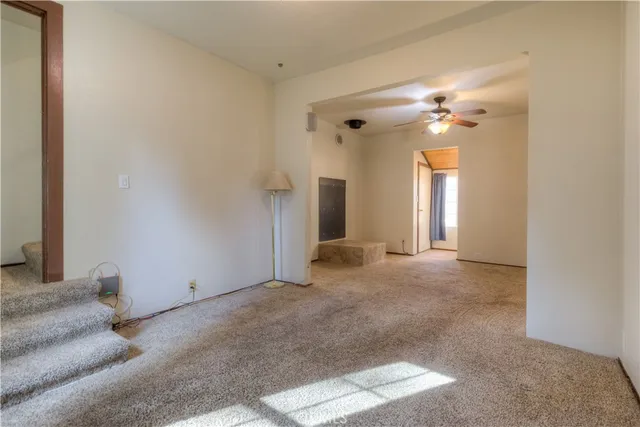 a view of a small space