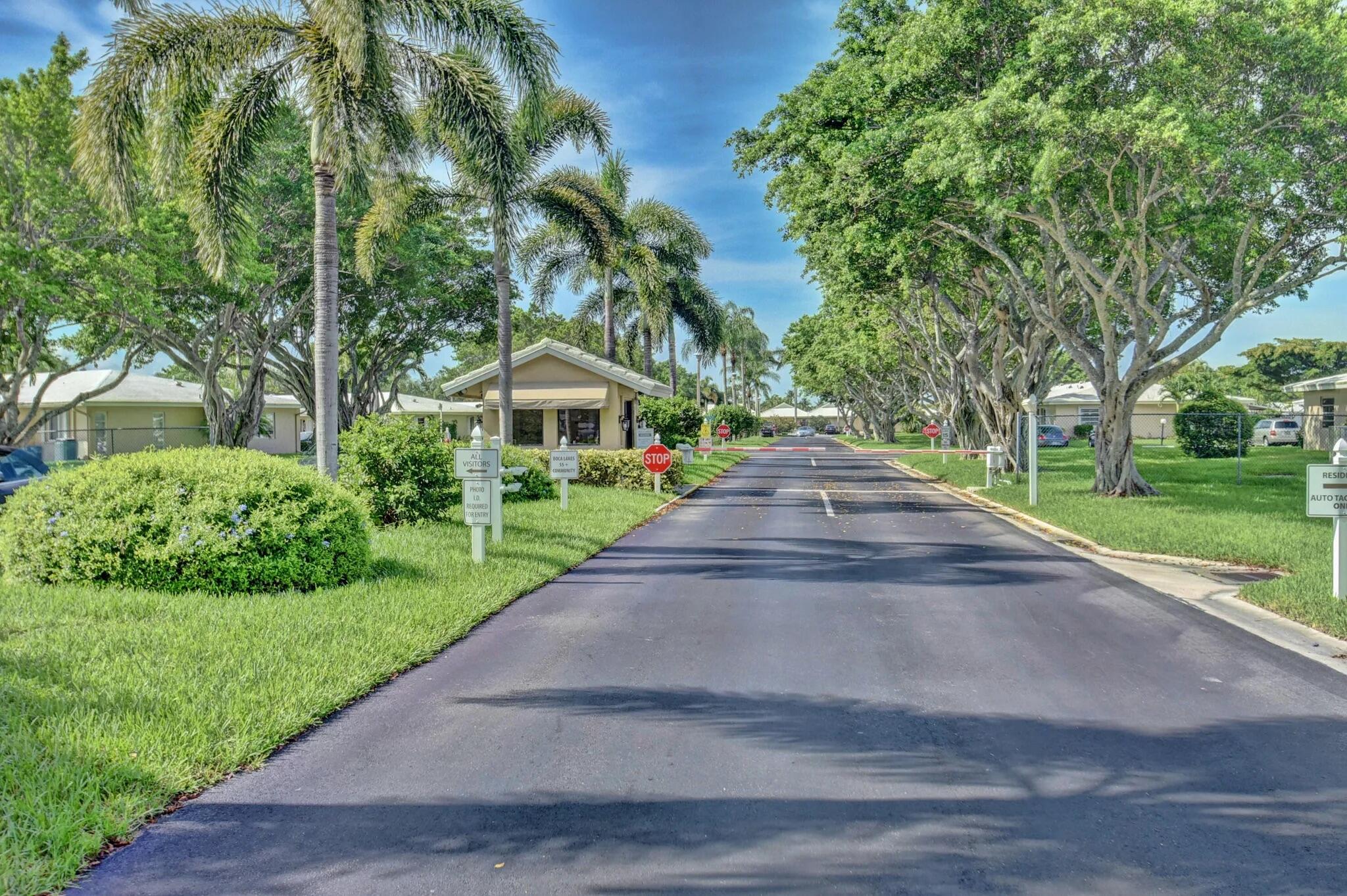 20831 Wendall Terrace Boca Raton, FL 33433 - Photo 12 of 15 Gated entrance