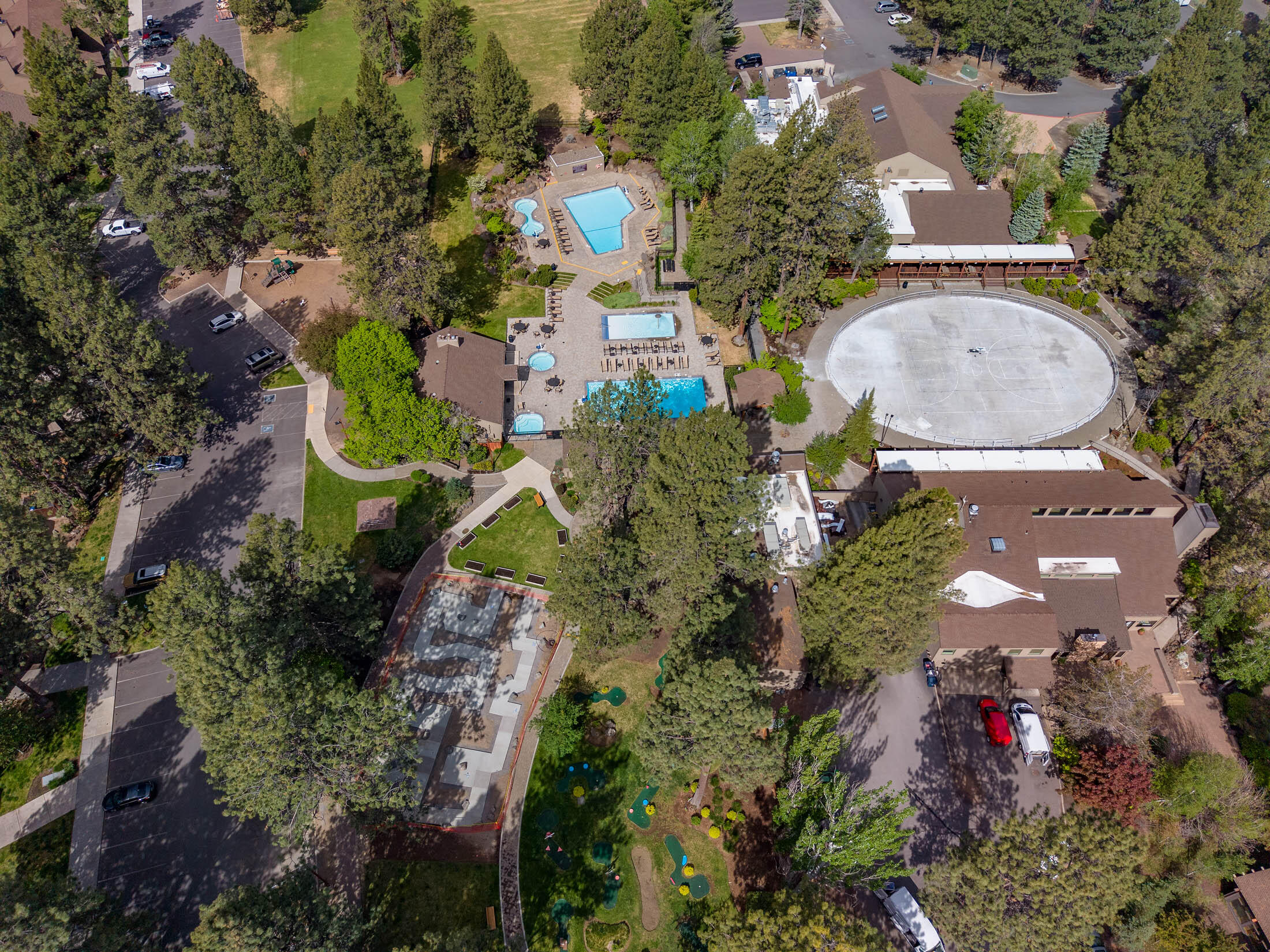 18575 Southwest Century Drive, Unit 2018 Bend, OR 97702 - Photo 26 of 32 an aerial view of a house with outdoor space