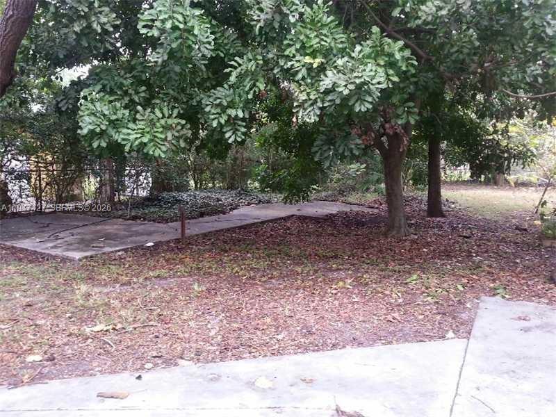 2447 Pierce Street, Unit 1 Hollywood, FL 33020 - Photo 4 of 4 a backyard of a house with lots of green space