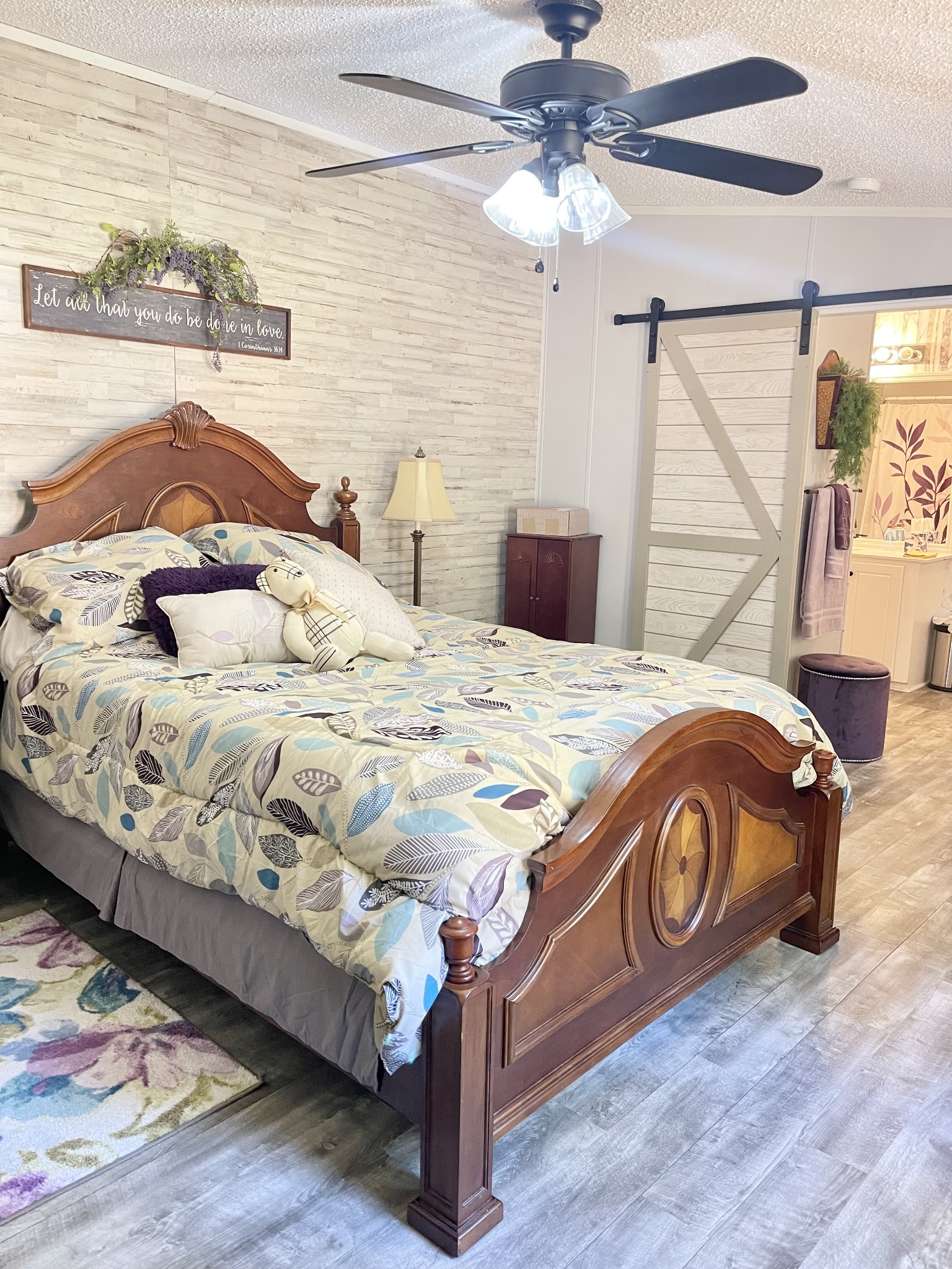 7593 Todd Road Westpoint, TN 38486 - Photo 20 of 41 a bedroom with a bed and a mirror