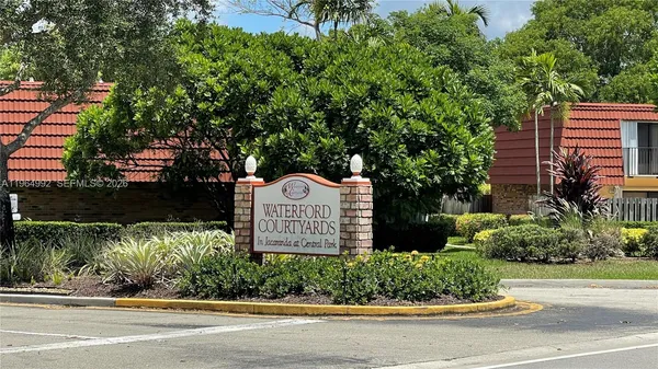 a sign on the side of a road