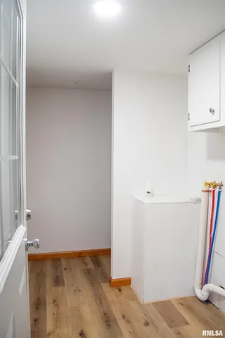 a view of a room with window