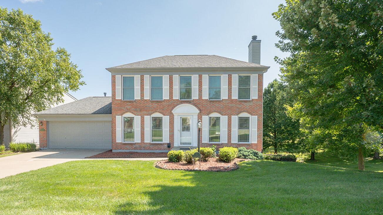 2 Laurel Ridge Drive Alexandria, KY 41001 - Photo 1 of 37 Red brick exterior, two-story structure, attached garage, concrete driveway, front lawn with mature trees