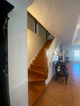a view of entryway and hall