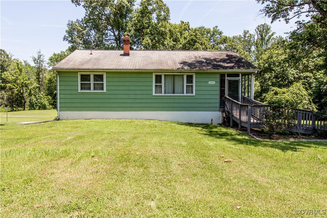 2400 East Hundred Road Chester, VA 23836 - Photo 24 of 27 a front view of a house with a yard