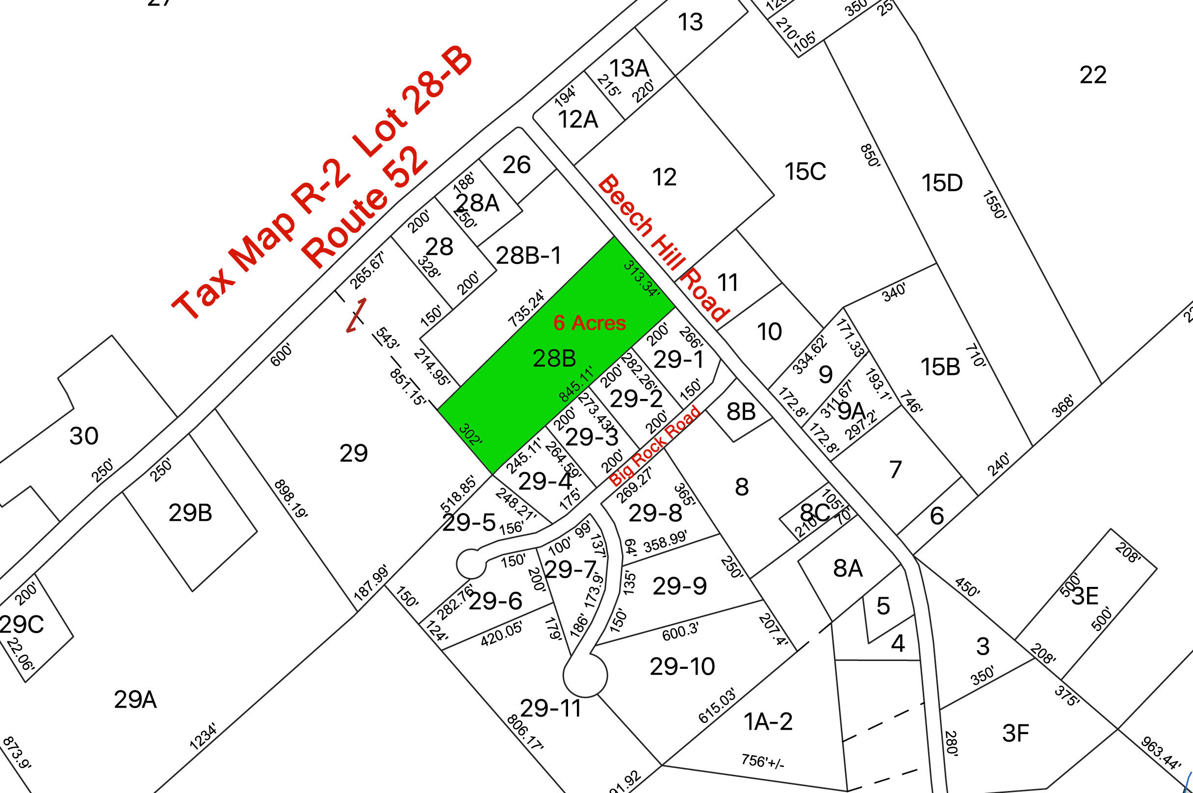 841 Beech Hill Road Northport, ME 04849 - Photo 6 of 11 Tax-Map-R2_edited-2c _edited-1c_edited-1