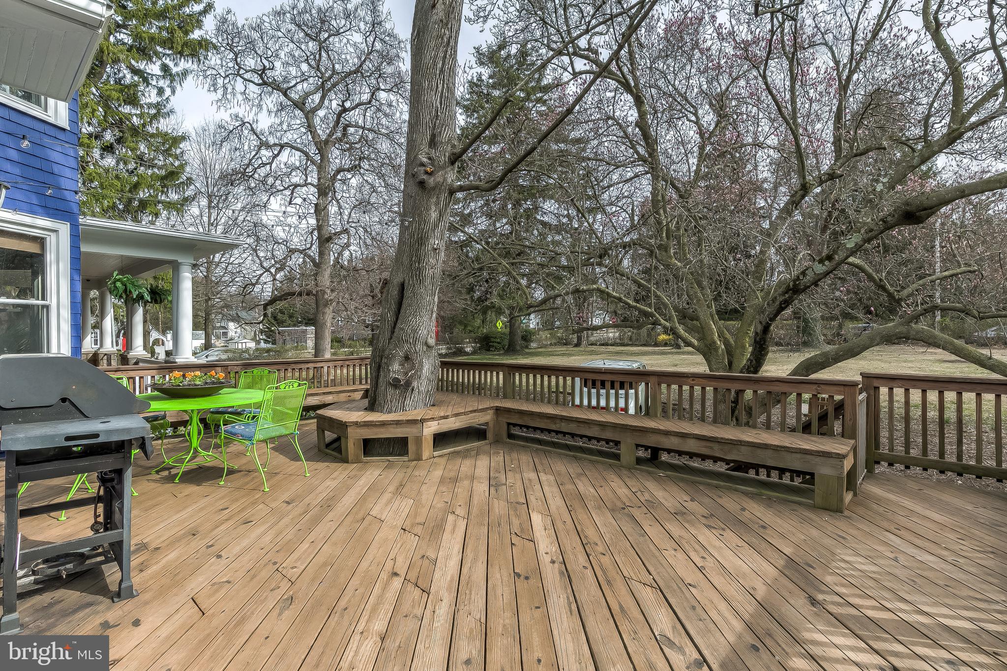 5616 Pimlico Road Baltimore, MD 21209 - Photo 58 of 66 Enjoy the privacy and nature on your huge deck