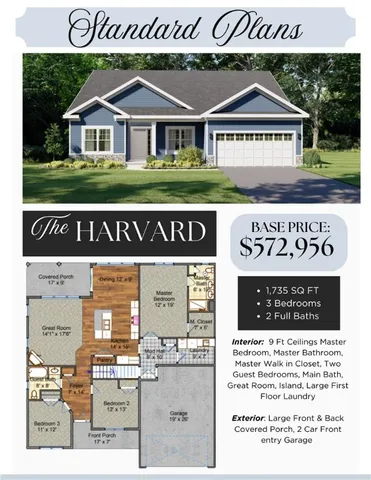 $586,975 | 5635 (lot 3) Thomas Road, Canandaigua, NY 14424