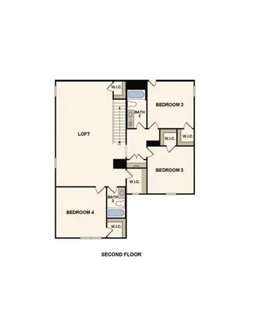 a picture of a floor plan