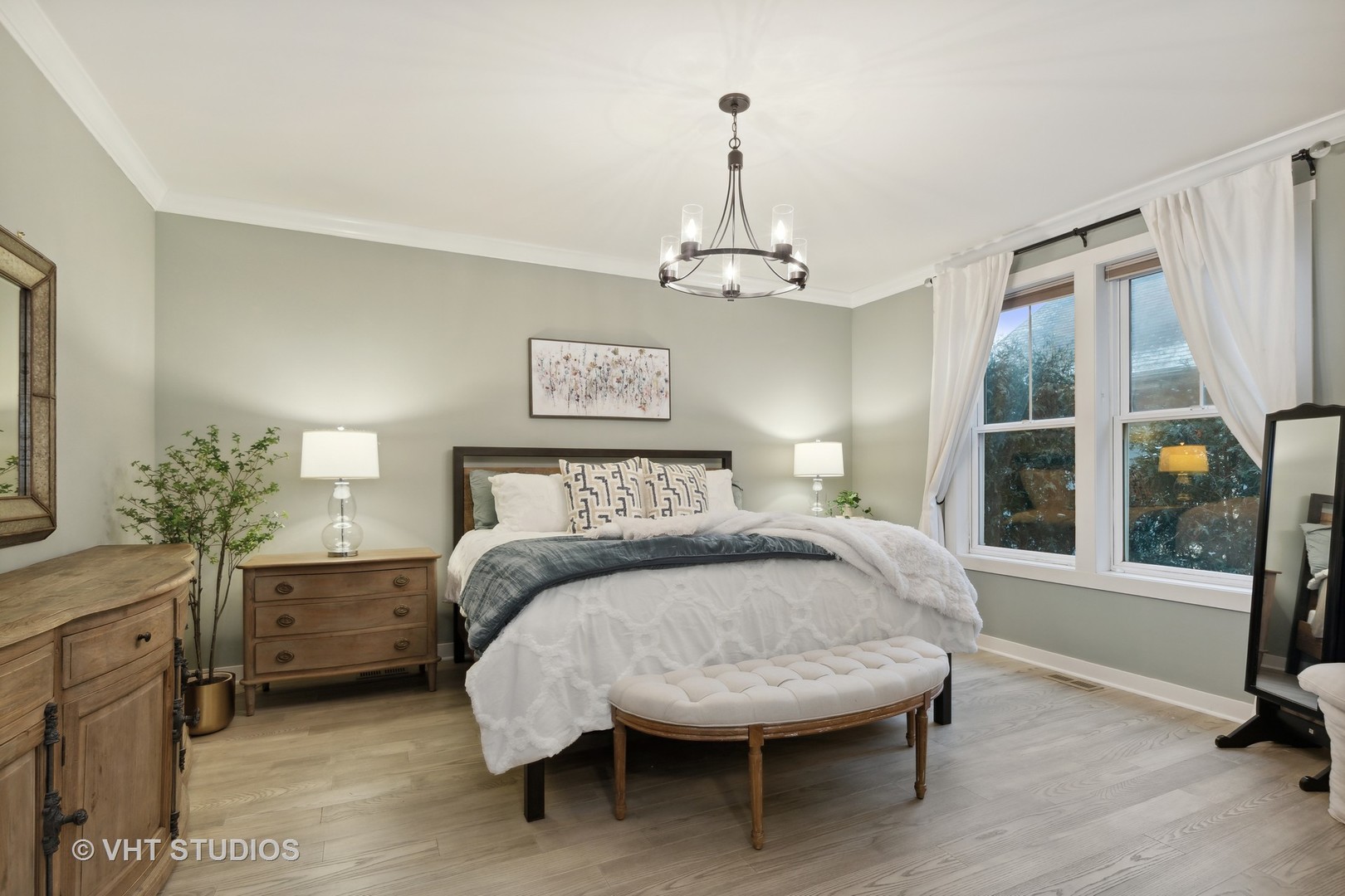 1403 Turks Cap Road Grayslake, IL 60030 - Photo 18 of 40 a bedroom with a bed mirror and window