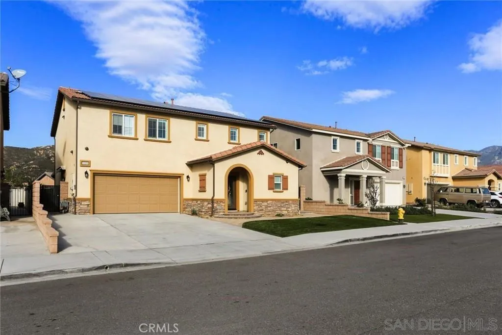 3326 Crowfoot Road San Bernardino, CA 92407 - Photo 14 of 14 Atractive exterior front has artificial turf for low maintenance. Driveway parking and additional street parking.