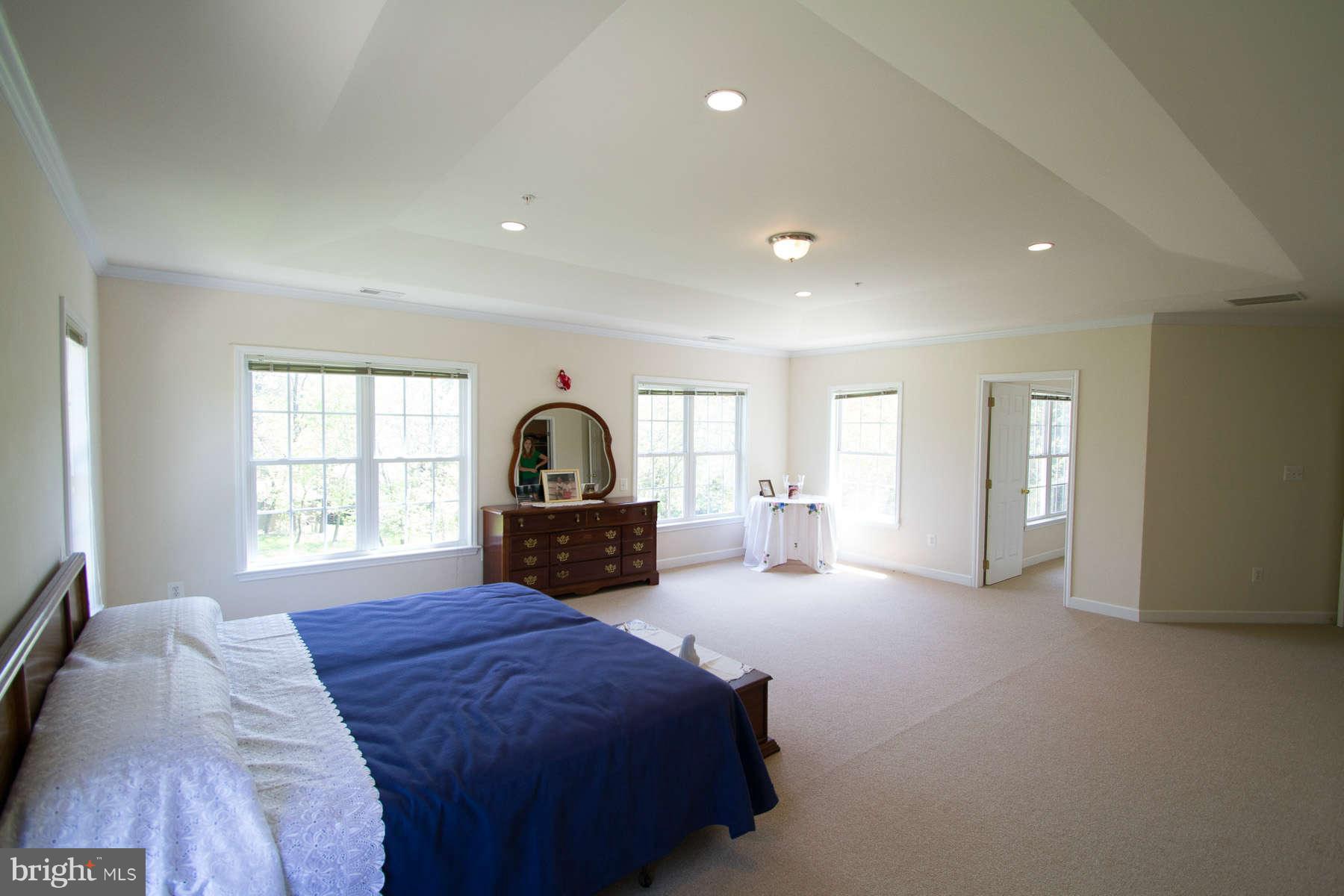 13609 Layhill Road Silver Spring, MD 20906 - Photo 14 of 30 a spacious bedroom with a bed and a couch