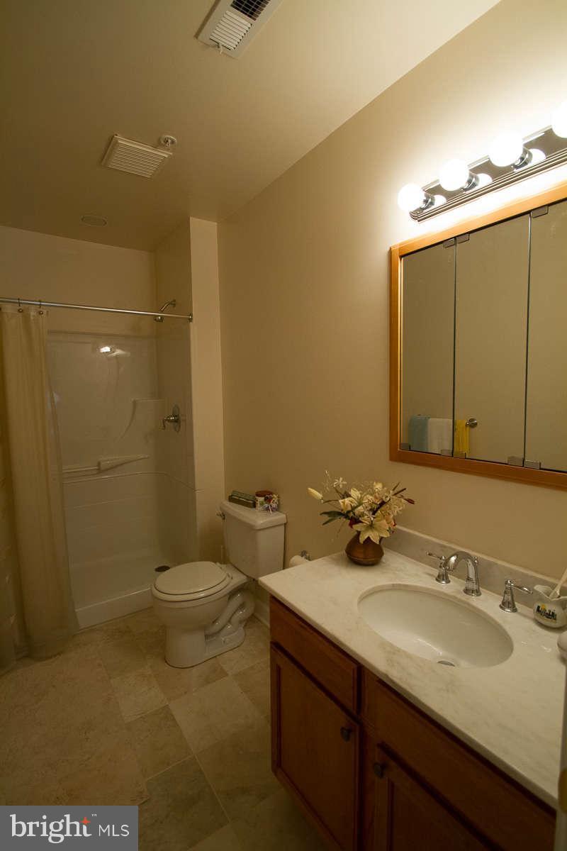 13609 Layhill Road Silver Spring, MD 20906 - Photo 20 of 30 a bathroom with a sink toilet and shower