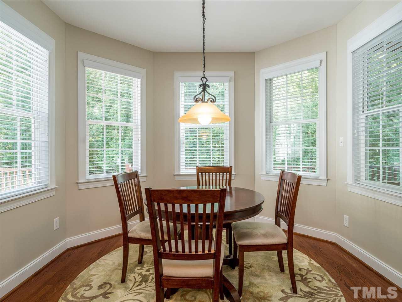 1025 Grissom Farm Road Garner, NC 27529 - Photo 11 of 30 The sunny breakfast nook will be the perfect place for your morning coffee and homework to be completed while meals are being prepared.