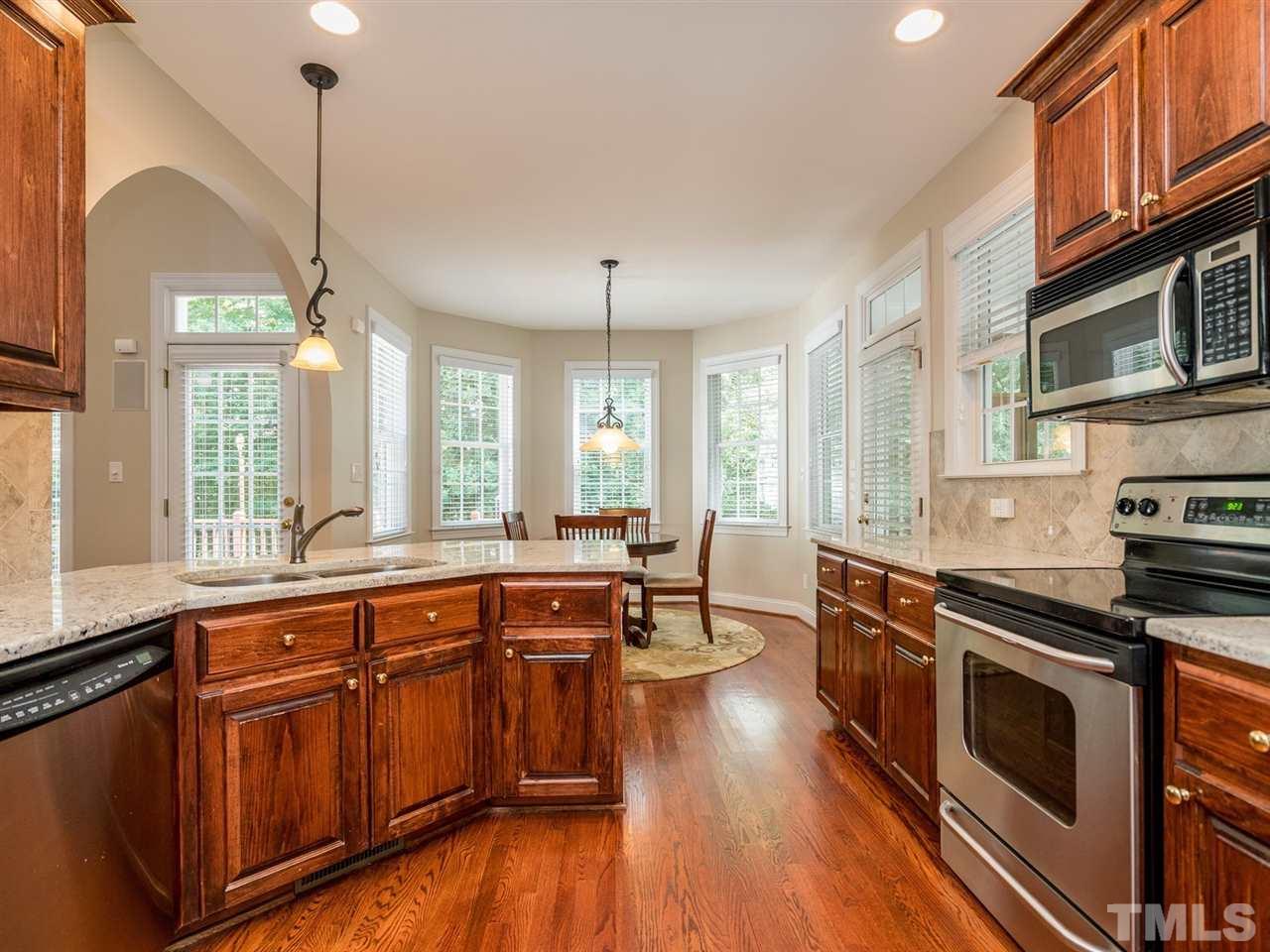 1025 Grissom Farm Road Garner, NC 27529 - Photo 8 of 30 There is abundant counter and cabinet space in this well-designed kitchen.