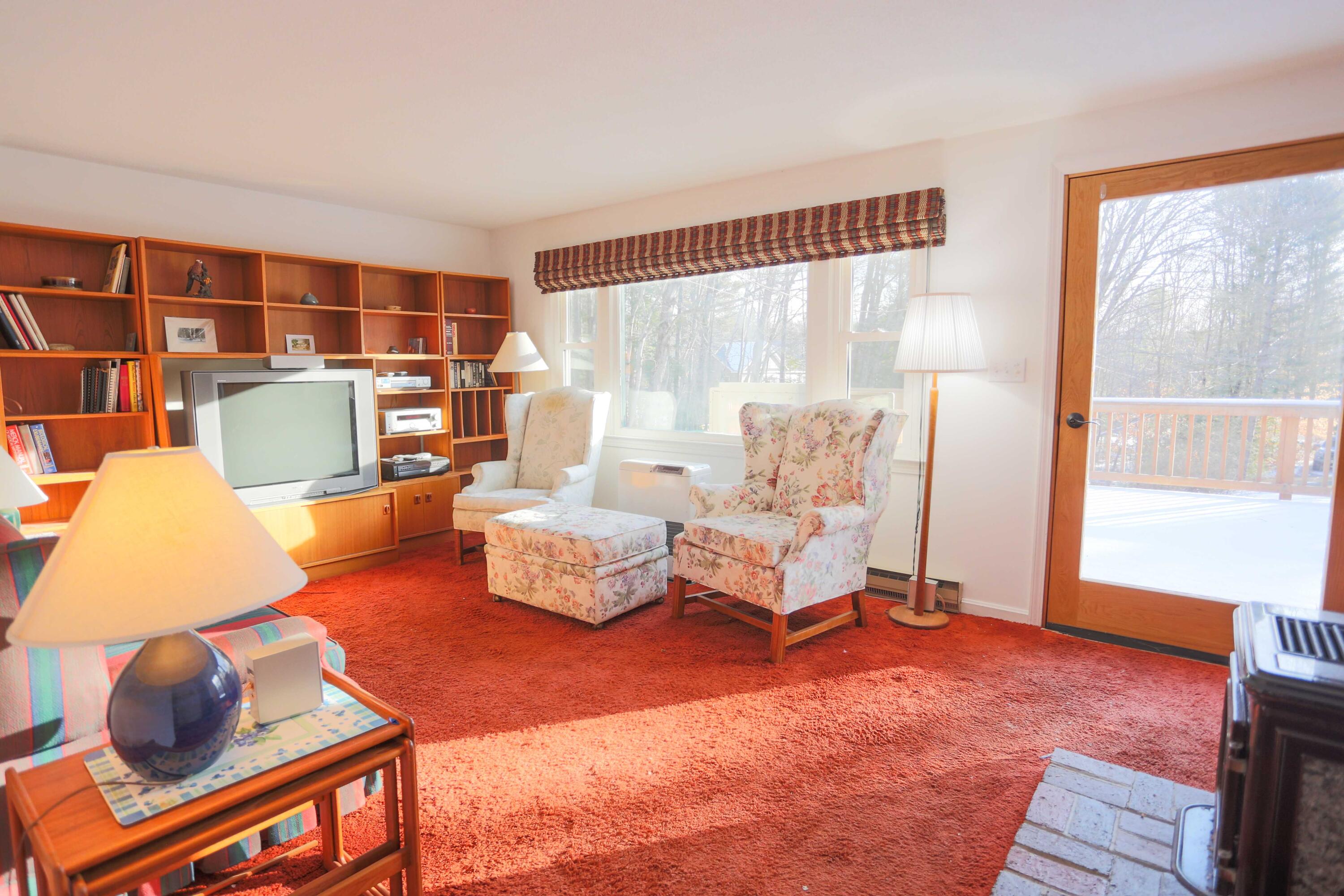 116 Albion Road Windham, ME 04062 - Photo 12 of 26 Living Room w- Deck