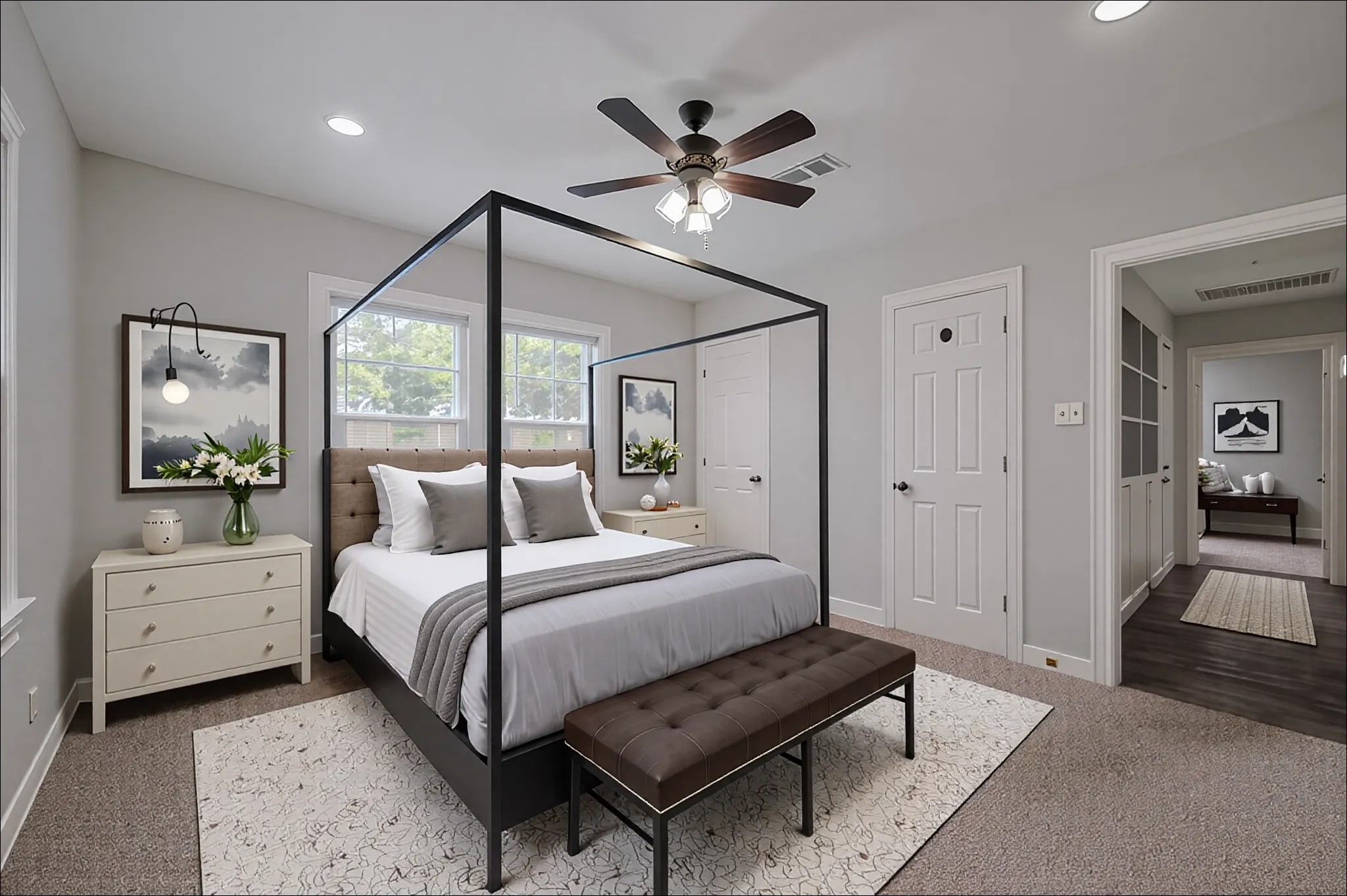 1813 Hatwell Street Houston, TX 77023 - Photo 18 of 44 Virtually staged to show space and potential layout