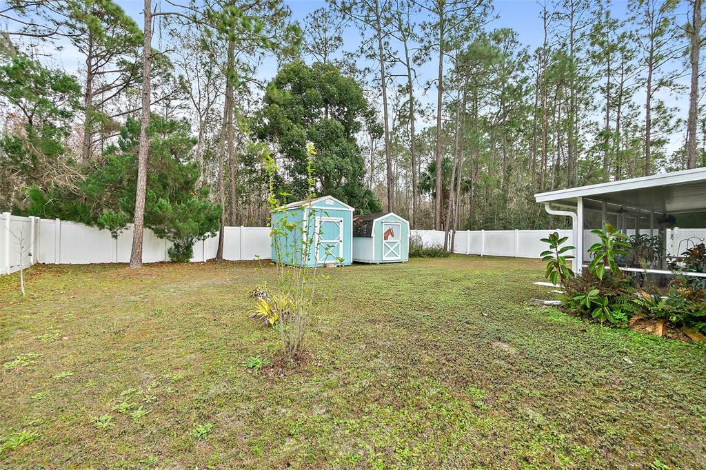 8 Karat Path Palm Coast, FL 32164 - Photo 30 of 37 a view of a backyard