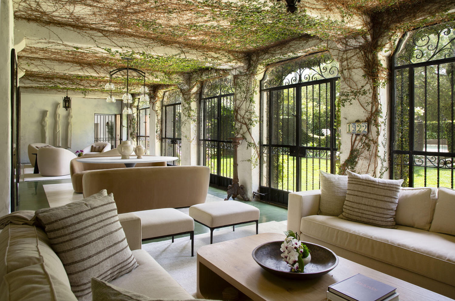 779 Ayala Lane Montecito, CA 93108 - Photo 25 of 58 a living room with furniture and a large window