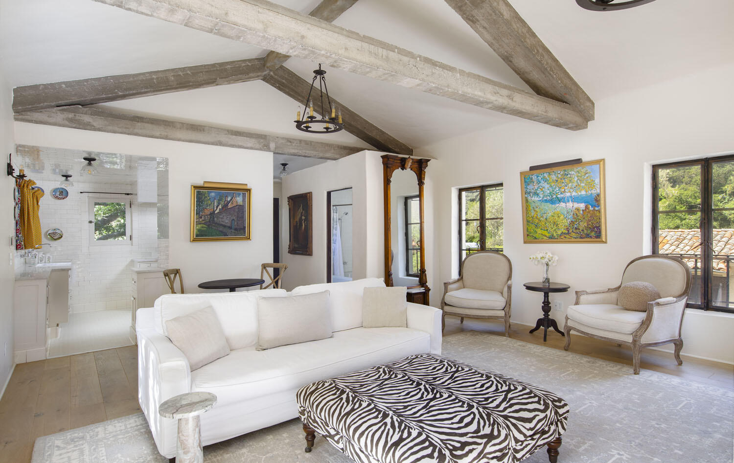 779 Ayala Lane Montecito, CA 93108 - Photo 40 of 58 41 Guest house great room + kitchen