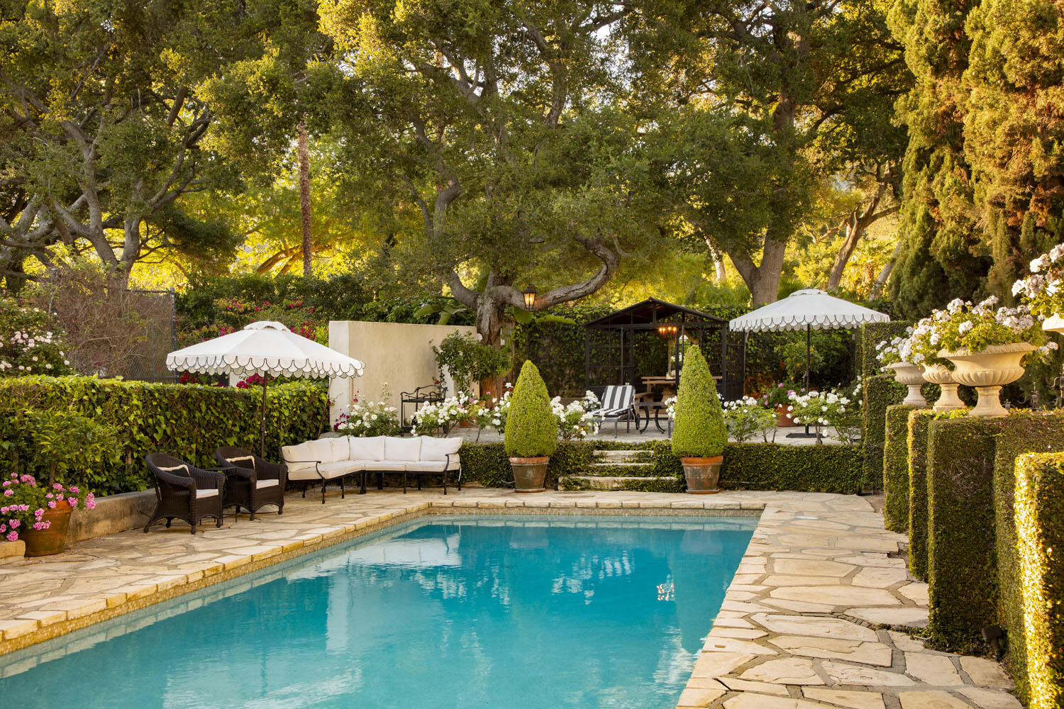 779 Ayala Lane Montecito, CA 93108 - Photo 8 of 58 swimming pool view with a seating space