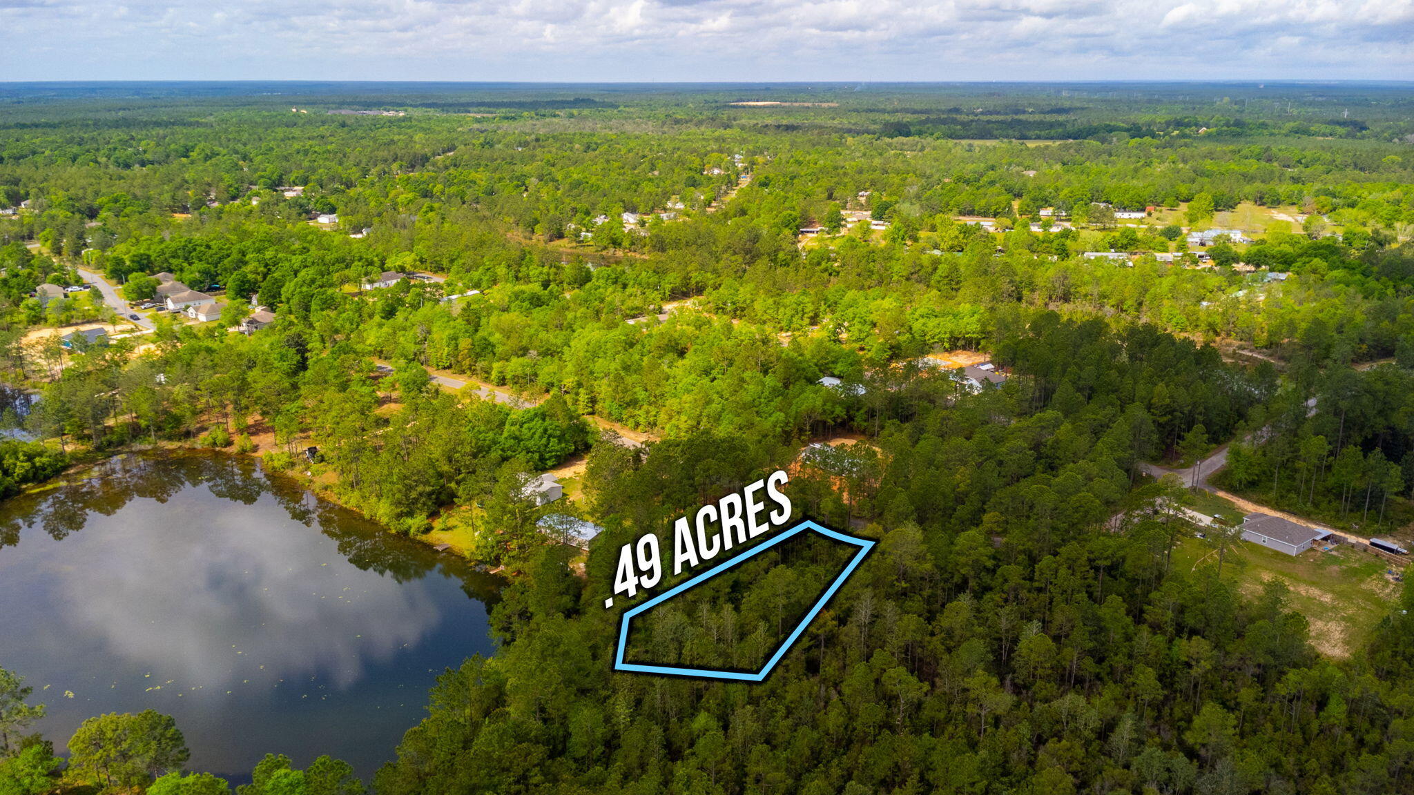 49-acre East Michaelangelo Road DeFuniak Springs, FL 32433 - Photo 8 of 14 5-web-or-mls-28 E Michaelangelo Rd Aeria