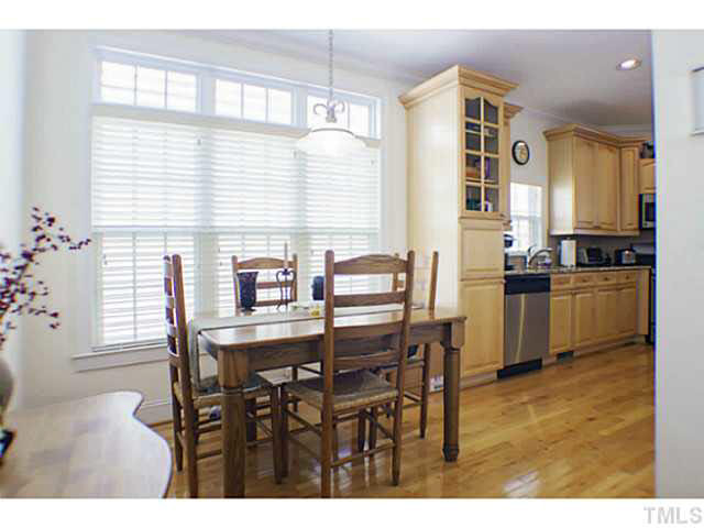 1172 Harp Street Raleigh, NC 27604 - Photo 7 of 25 Breakfast room open to kitchen for informal dining. The living room or family room can be used for formal dining if this space does not give enough room. Breakfast Area