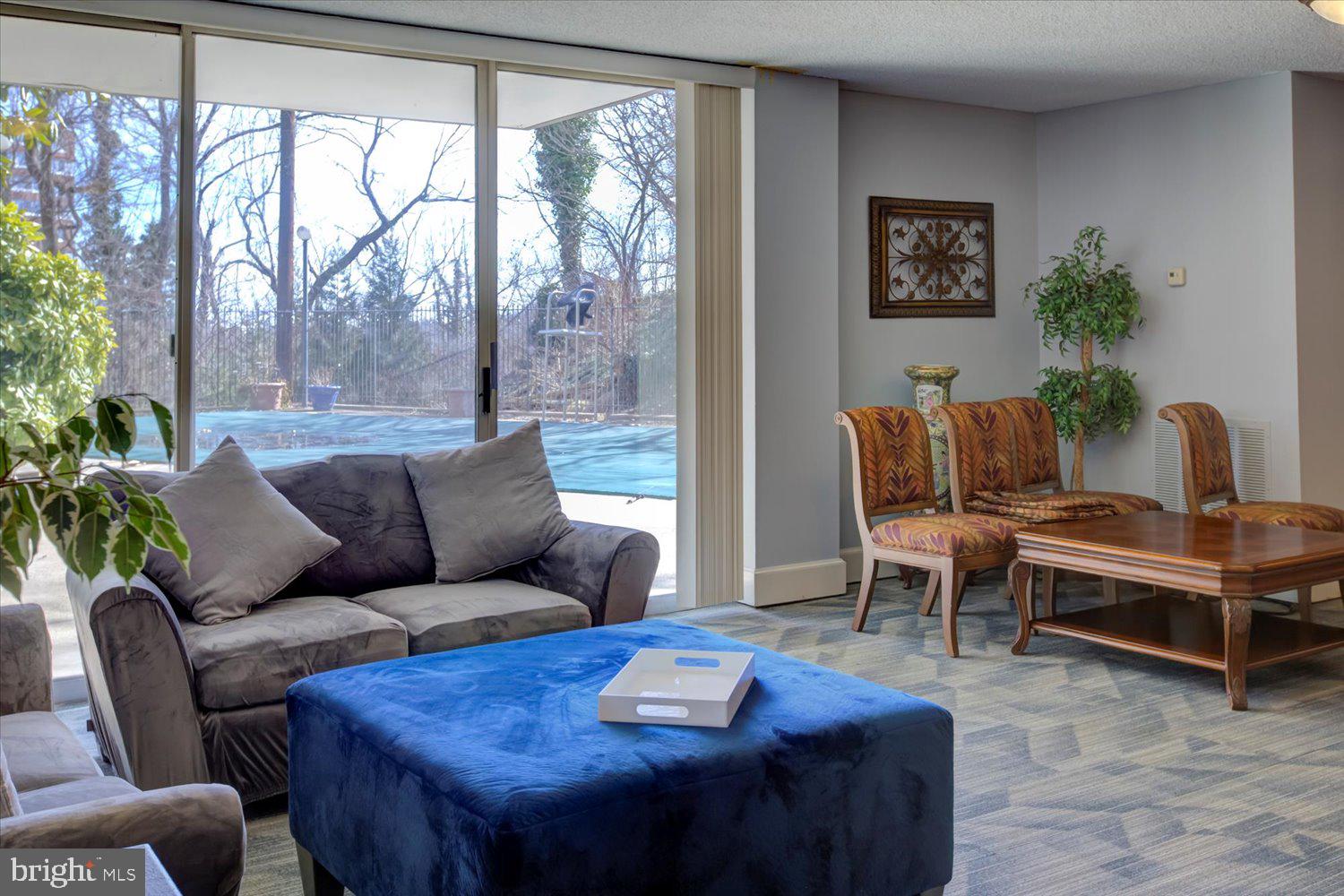 1515 South Arlington Ridge Road, Unit 305 Arlington, VA 22202 - Photo 35 of 41 a living room with furniture and a window