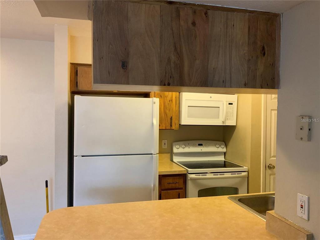 233 Red Maple Place, Unit 233 Brandon, FL 33510 - Photo 6 of 16 a kitchen with a refrigerator and a stove