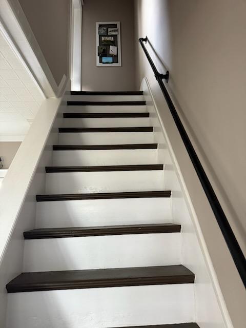 61 Railroad Street Clinton, ME 04927 - Photo 32 of 36 Back stairway