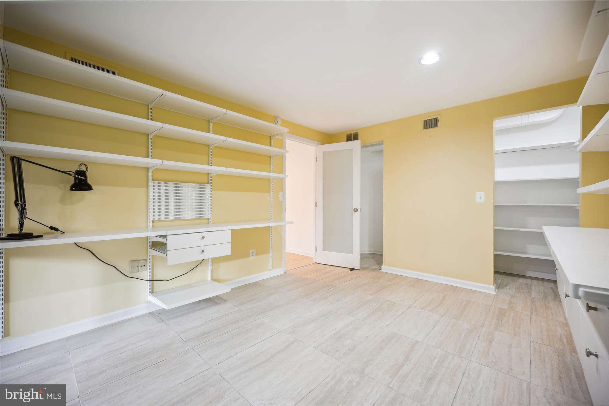 8328 Fenway Road Bethesda, MD 20817 - Photo 38 of 62 Fifth Bedroom with Built-In Shelving