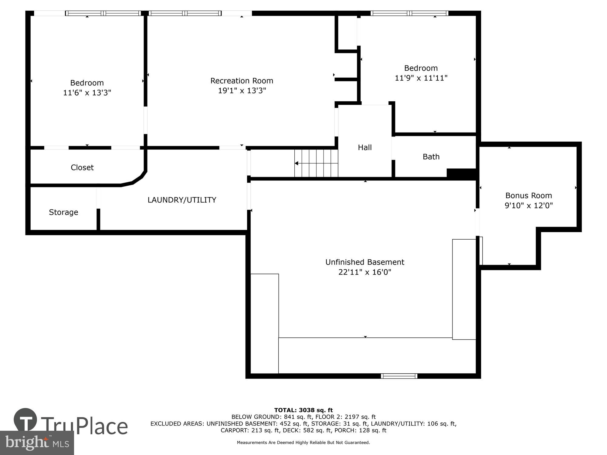 8328 Fenway Road Bethesda, MD 20817 - Photo 62 of 62 Lower Level Floor Plan