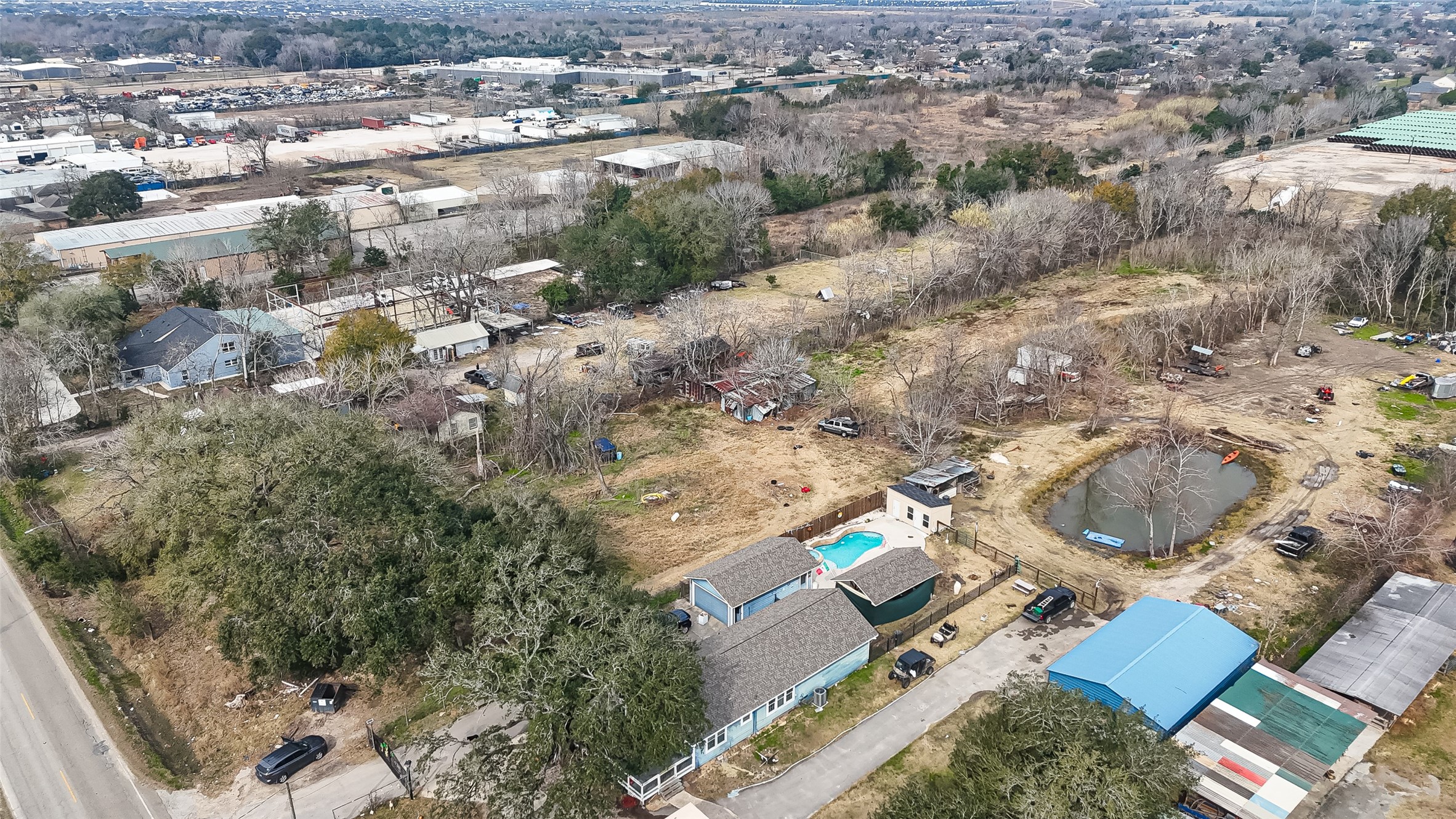 3721 Almeda Genoa Road Houston, TX 77047 - Photo 14 of 50 an aerial view of multiple house