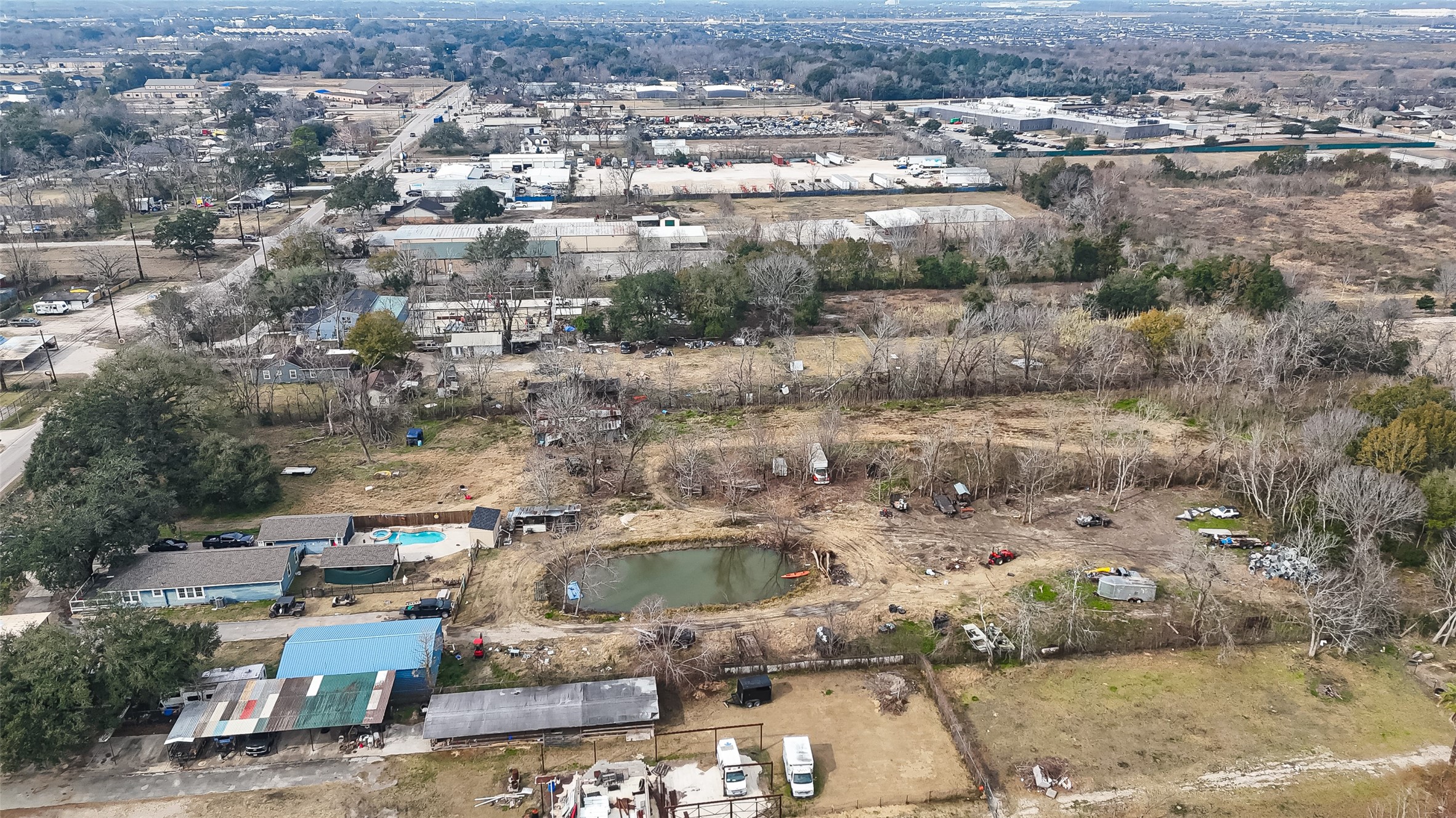 3721 Almeda Genoa Road Houston, TX 77047 - Photo 15 of 50 an aerial view of residential houses with outdoor space