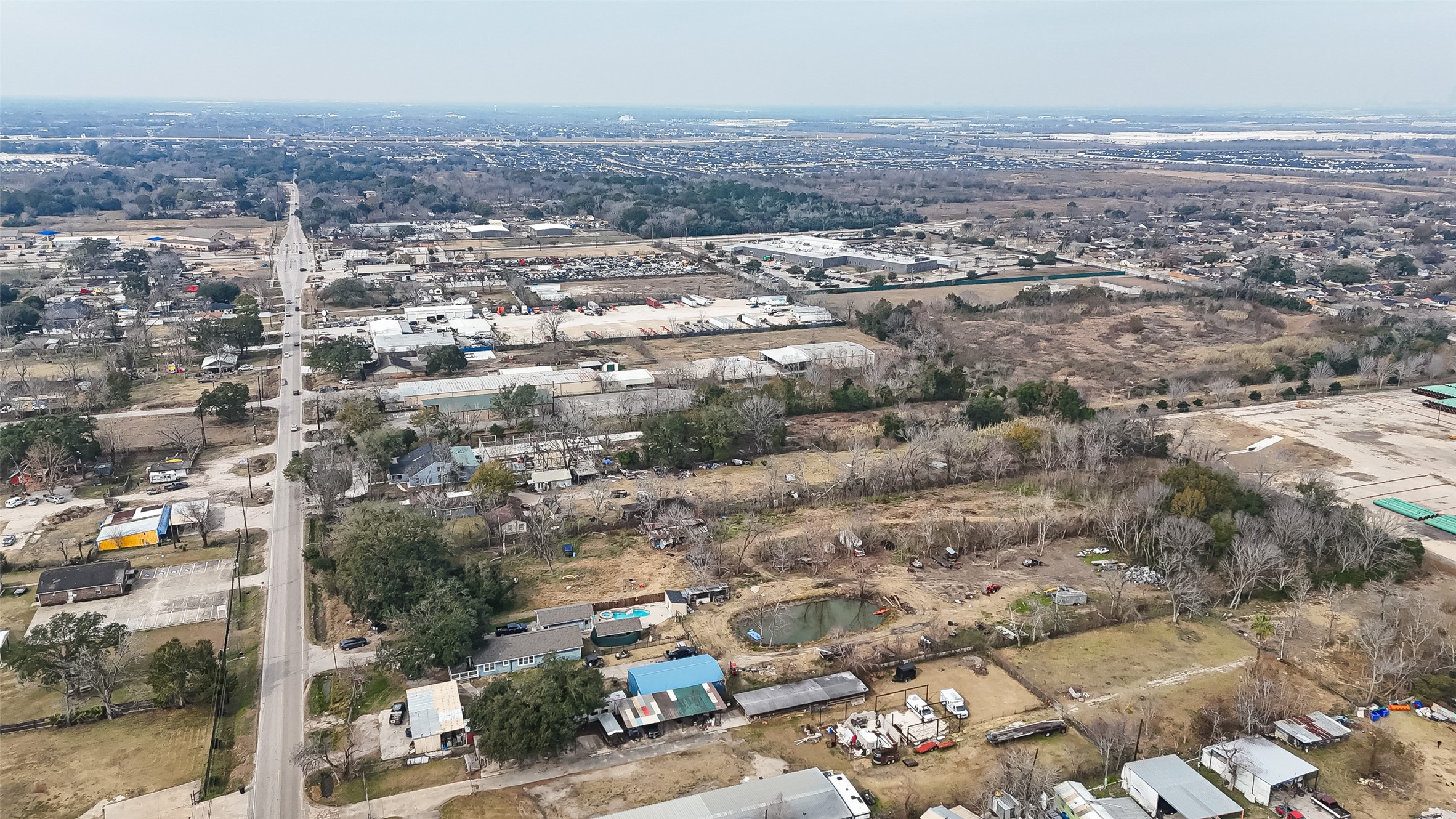 3721 Almeda Genoa Road Houston, TX 77047 - Photo 31 of 50 an aerial view of residential building with green space