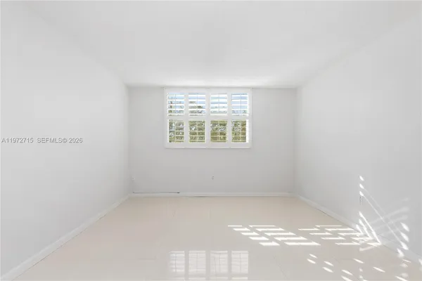 a view of room with window
