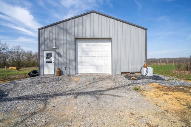 a house view with a backyard space