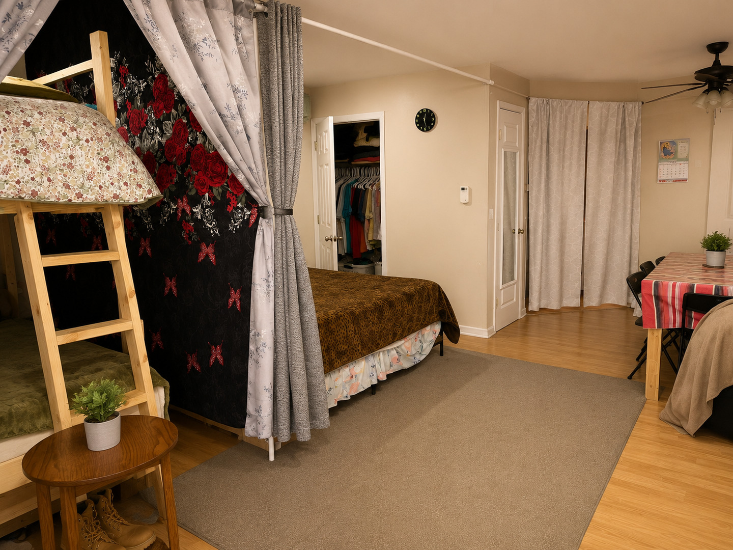 1101 East Algonquin Road, Unit 18 Arlington Heights, IL 60005 - Photo 3 of 7 a bedroom with a bed and a chair