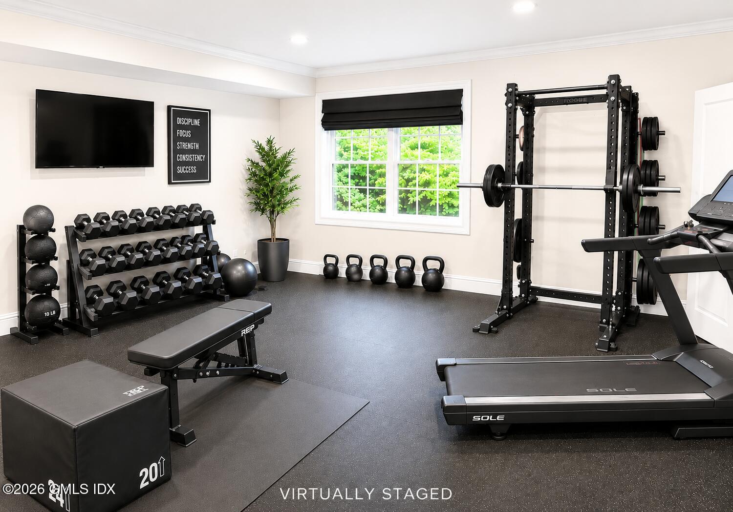 174 Round Hill Road Greenwich, CT 06831 - Photo 23 of 35 Virtually Staged Gym/Bedroom