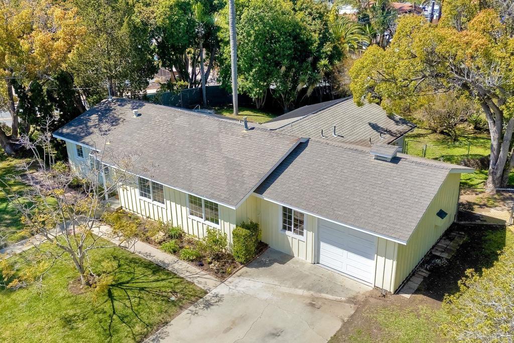 3897 Park Drive Carlsbad, CA 92008 - Photo 34 of 39 an aerial view of a house with a yard and large tree