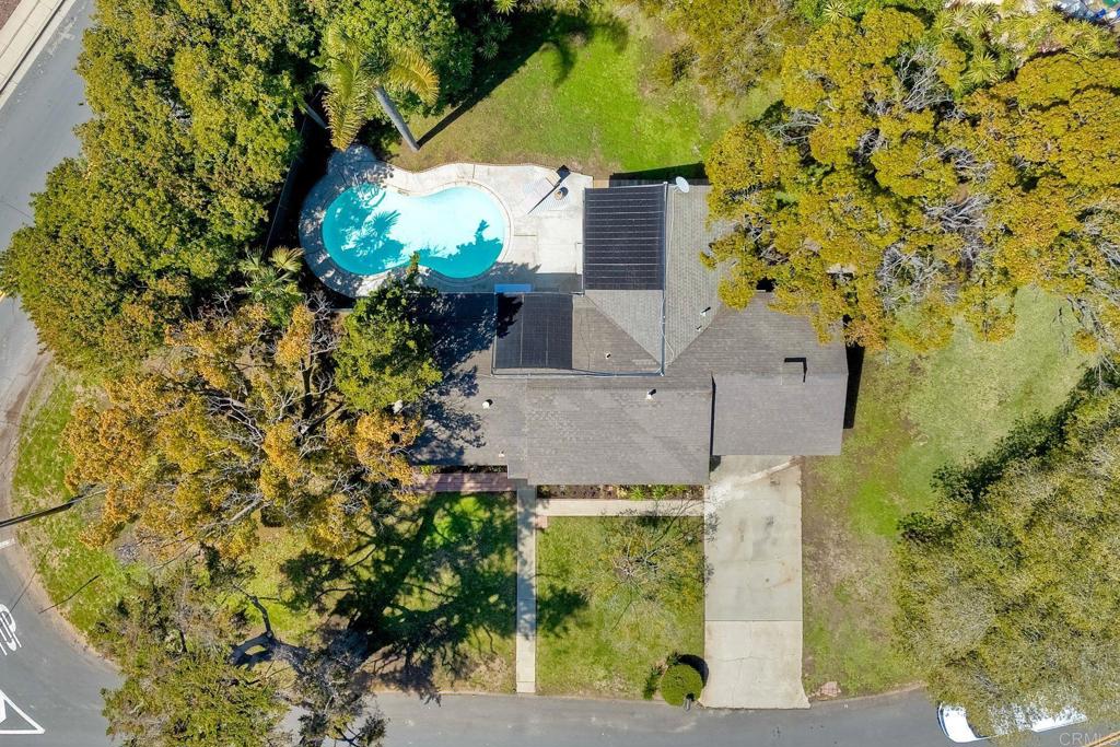 3897 Park Drive Carlsbad, CA 92008 - Photo 35 of 39 an aerial view of a house with a yard